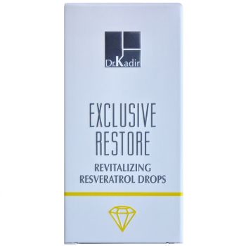 Капли Ресвератрол для восстановления Dr. Kadir Exclusive Restore Revitalizing Resveratrol Drops 2х10ml