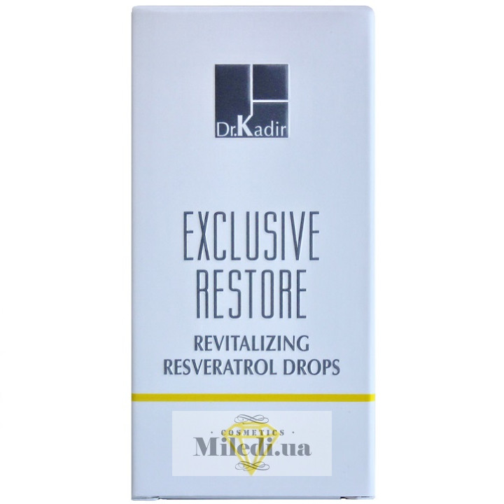 Капли Ресвератрол Dr. Kadir Exclusive для восстановления кожи, 2х10ml