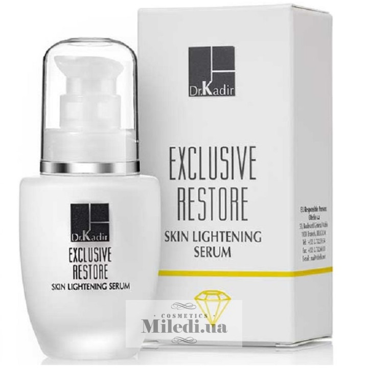 Осветляющий серум Dr. Kadir Exclusive Restore Skin Lightening Serum, 30 мл