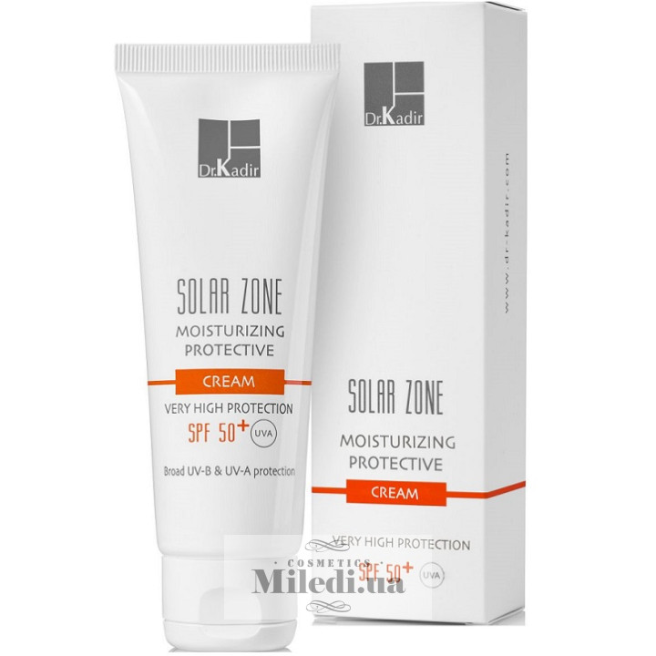 Солнцезащитный крем SPF50+ Dr. Kadir Solar Zone Moisturizing Protective Cream, 75 мл