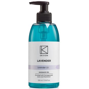 Гель для масажу обличчя і тіла Лаванда Dr. Kadir Lavender Massage Gel 330 мл