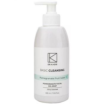 Гель для умывания с экстрактом граната с омолаживающим эффектом Dr. Kadir Pomegranate Facial Gel Soap 330 мл
