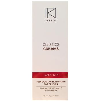 Зволожуючий крем Гідролактан для сухої шкіри Dr. Kadir Hydrolactan Moisturizer For Dry Skin