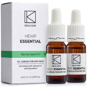 Масло-сыворотка с экстрактом каннабиса для сухой кожи Dr. Kadir Hemp Essential Oil Serum 2*10 мл