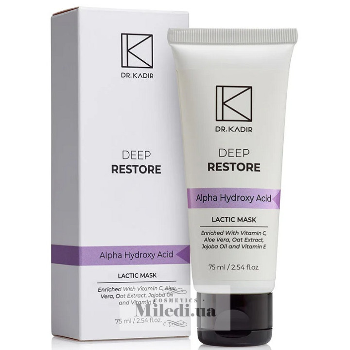 Молочна маска для глибокого відновлення Dr. Kadir Deep Restore, 75 мл