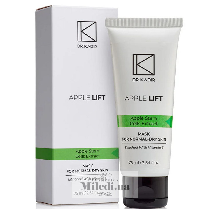 Омолоджуюча маска Яблучний ліфтинг Dr. Kadir Apple Lift Mask, 50 мл