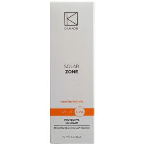 Солнцезащитный увлажняющий СС крем с тоном SPF50 Dr. Kadir Solar Zone Protective CC Cream 75 мл