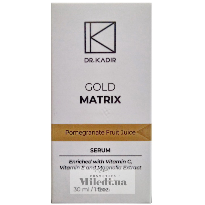 Сыворотка Золотой матрикс Dr. Kadir Gold Matrix Anti Aging Serum, 50 мл