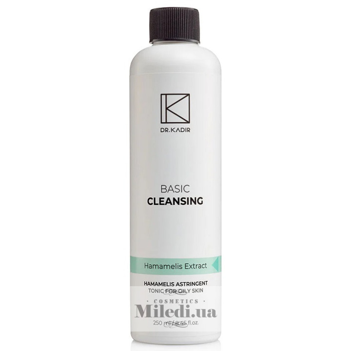 Тонік Dr. Kadir для жирної шкіри з гамамелісом Hamamelis Astringent Tonic, 250 мл