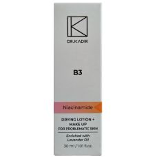 Тонирующая подсушивающая эмульсия для проблемной кожи Dr. Kadir B3 Drying Lotion + Make Up For Problematic Skin 30 мл