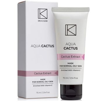 Маска Аква-Кактус зволожуюча для нормальної і жирної шкіри Dr. Kadir Aqua Cactus Mask