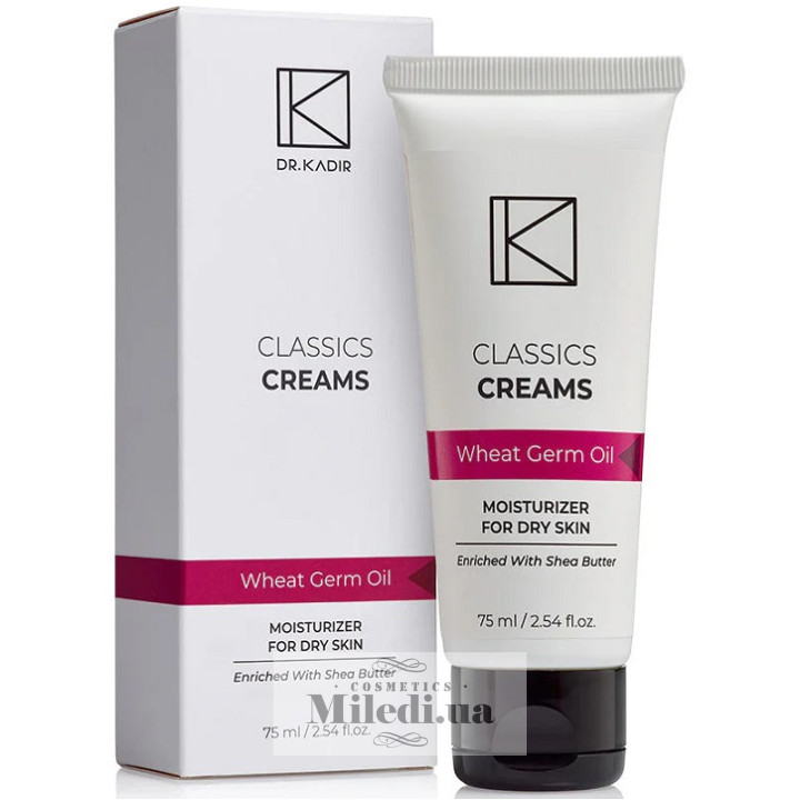 Крем с маслом зародышей пшеницы Dr. Kadir Wheat Germ Oil Moisturizer, 75 мл