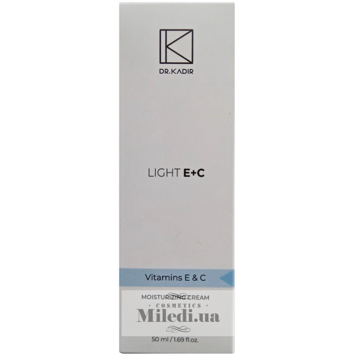 Крем с витаминами Е + С Dr. Kadir Light E + C Moisturizer Cream, 50 мл