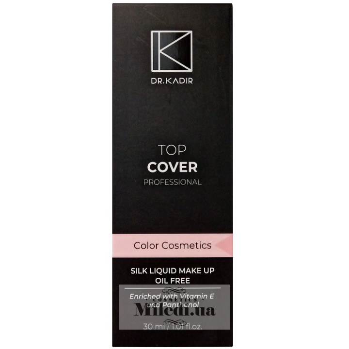 Шелковистая жидкая основа Dr. Kadir под макияж с уф-защитой, 30 мл