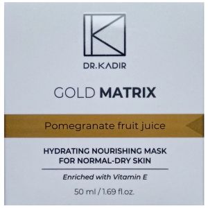 Золотая маска омолаживающая для лица Dr. Kadir Gold Matrix Mask 50 мл
