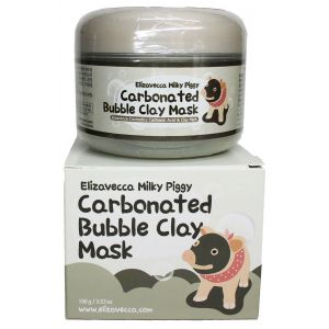 Глиняно-пузырьковая маска Elizavecca Milky Piggy Carbonated Bubble Clay Mask