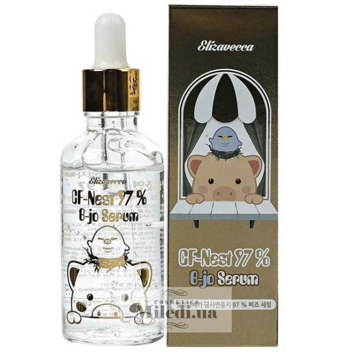 Сироватка для обличчя Elizavecca з екстрактом ласточкиного гнізда, 50 мл