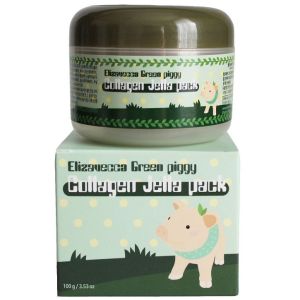 Нічна колагенова маска для обличчя Elizavecca Green Piggy Collagen Jella Pack 100 мл