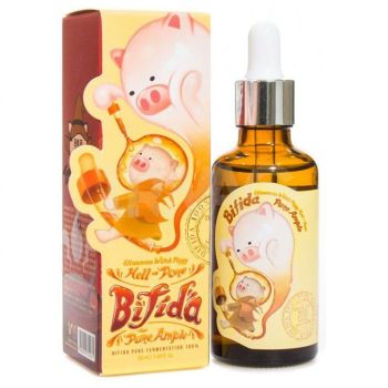 Відновлююча сироватка на основі біфідобактерій Elizavecca Witch Piggy Hell-Pore Bifida Pure Ample 50 мл