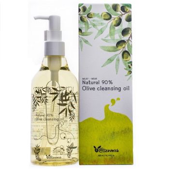 Гідрофільна олія з екстрактом оливи Elizavecca Natural 90% Olive Cleansing Oil 300 мл