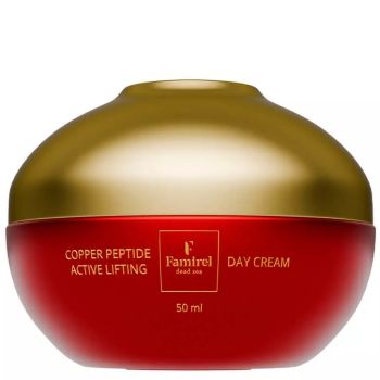 Дневной крем лифтинг-актив с пептидами меди Famirel Copper Peptide Active Lifting Day Cream 50 мл