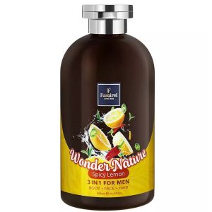 Гель для душа для мужчин 3 в 1 Пряный лимон Famirel Spicy Lemon Wonder Nature Shower Gel 3 In 1 500 мл