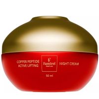 Ночной крем лифтинг-актив с пептидами меди Famirel Copper Peptide Night Cream 50 мл