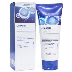Пилинг-гель с коллагеном FarmStay Collagen Water Full Moist Peeling Gel 180 мл