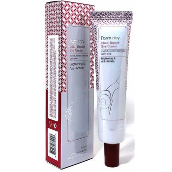 Крем вокруг глаз с муцином улитки Farmstay Snail Repair Eye Cream 45 мл