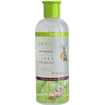 Тонер с муцином улитки FarmStay Snail Visible Difference Moisture Toner 350 мл