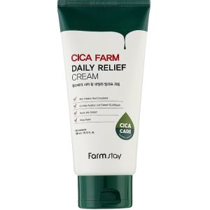 Заспокійливий крем із екстрактом центели азіатської Farmstay Cica Farm Daily Relief Cream 300 мл