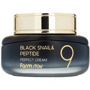 Крем антивозрастной с экстрактом черной улитки и пептидами FarmStay Black Snail & Peptide 9 Perfect Cream 55 мл