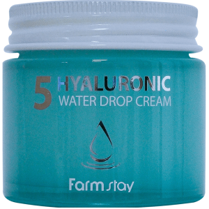 Зволожуючий крем з гіалуроновою кислотою FarmStay 5 Hyaluronic Water Drop Cream 80 мл