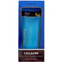 Ночная маска для лица с коллагеном FarmStay Collagen Every Night Sleeping Pack 120 мл