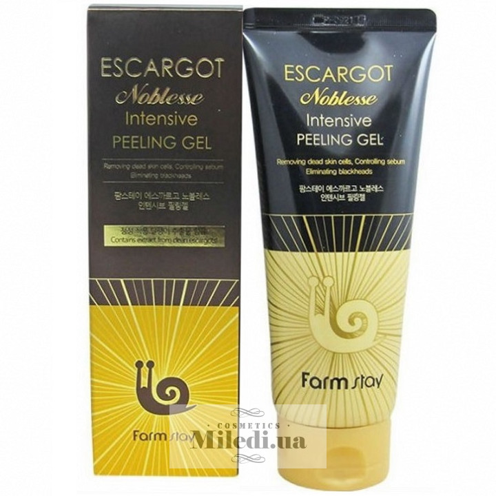 Пилинг-гель FarmStay с экстрактом королевской улитки, 180 мл