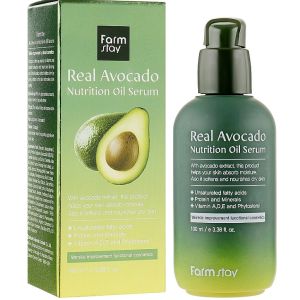 Сыворотка питательная с маслом авокадо для лица FarmStay Real Avocado Nutrition Oil Serum 100 мл