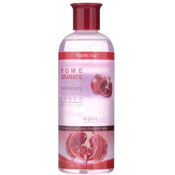 Зволожуючий тонер з екстрактом гранату Farmstay Visible Difference Moisture Toner Pomegranate 350 мл