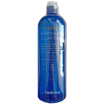 Тонер с коллагеном Farmstay Collagen Water Full Moist All Day Toner 500 мл