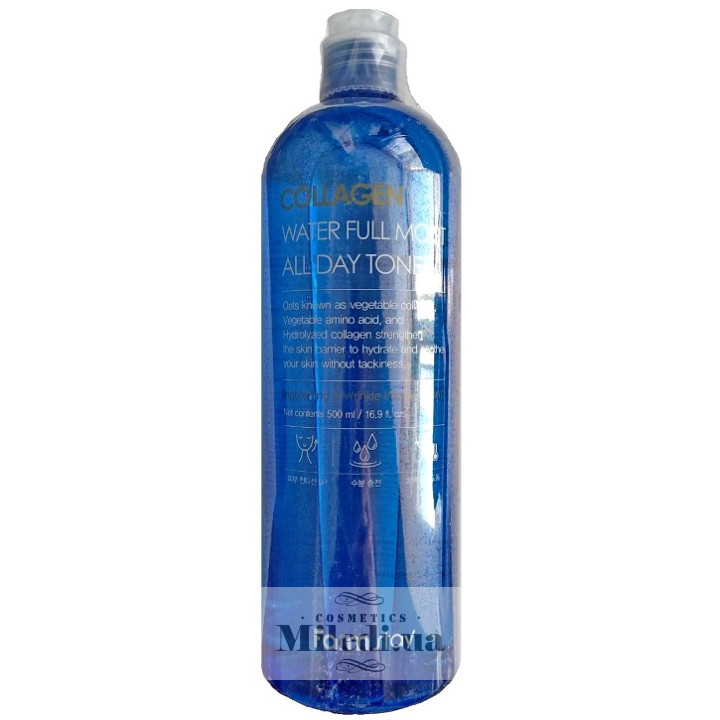 Тонер FarmStay Collagen Water Full Moist All Day Toner, 500 мл