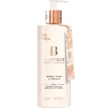 Лосьон для рук и тела Амбра мускус и ваниль Grace Cole Boutique Amber Musk & Vanilla Hand & Body Lotion 500 мл