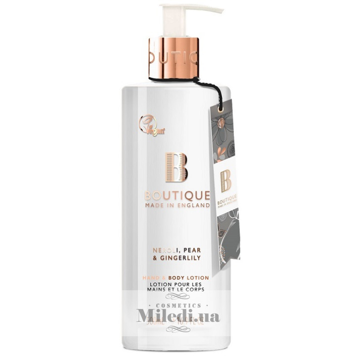 Лосьон Grace Cole Boutique «Нероли, груша и имбирь», 500 мл