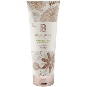 Скраб для тела Мандарин базилик и грейпфрут Grace Cole Boutique Mandarin Basil & Grapefruit Body Scrub 225 мл