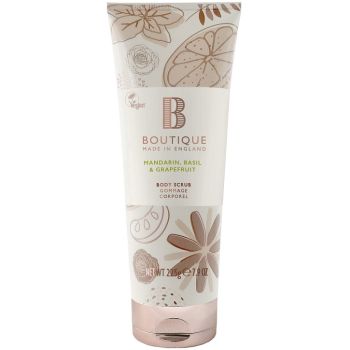 Скраб для тела Мандарин базилик и грейпфрут Grace Cole Boutique Mandarin Basil & Grapefruit Body Scrub 225 мл
