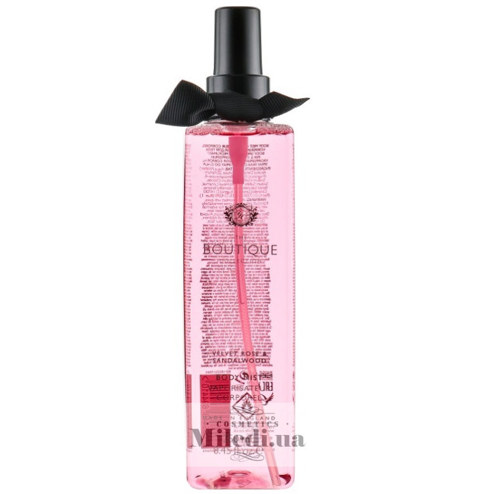 Спрей Grace Cole Boutique «Бархатная роза и сандаловое дерево», 250 мл