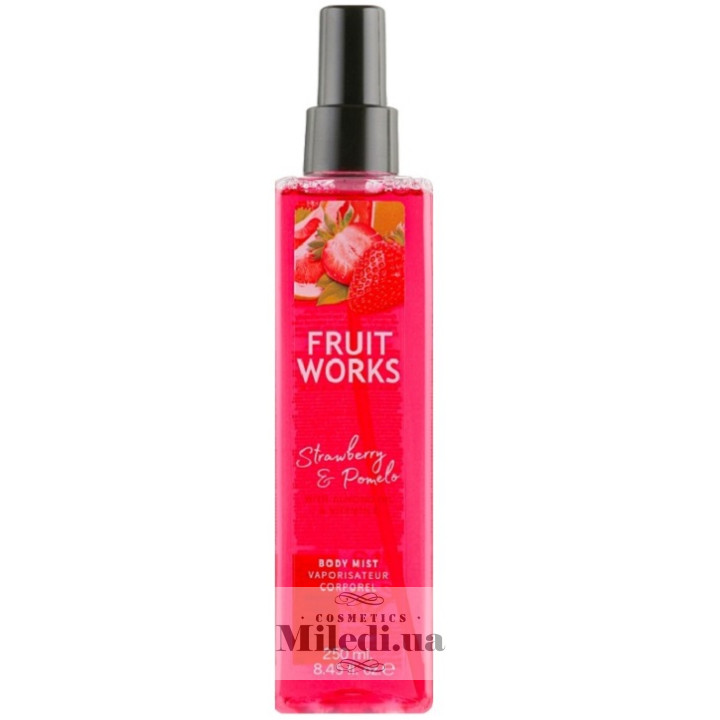 Спрей Grace Cole Fruit Works «Клубника и помело», 250 мл