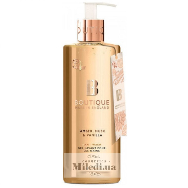 Жидкое мыло для рук «Амбра, мускус и ваниль» Grace Cole, 500 мл