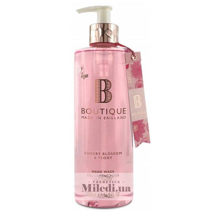 Жидкое мыло Grace Cole Boutique «Цвет вишни и пион», 500 мл