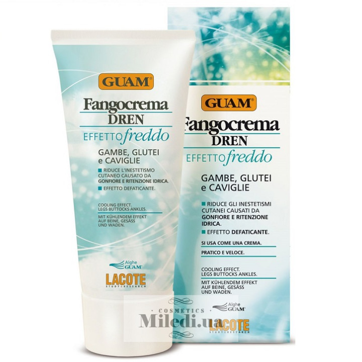 Фанго крем Холодна формула Guam з дренажним ефектом, 200 мл