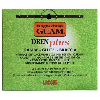 Антицелюлітна маска з морських водоростей з дренажним ефектом Guam Fanghi d'Alga Dren Plus 500 мл