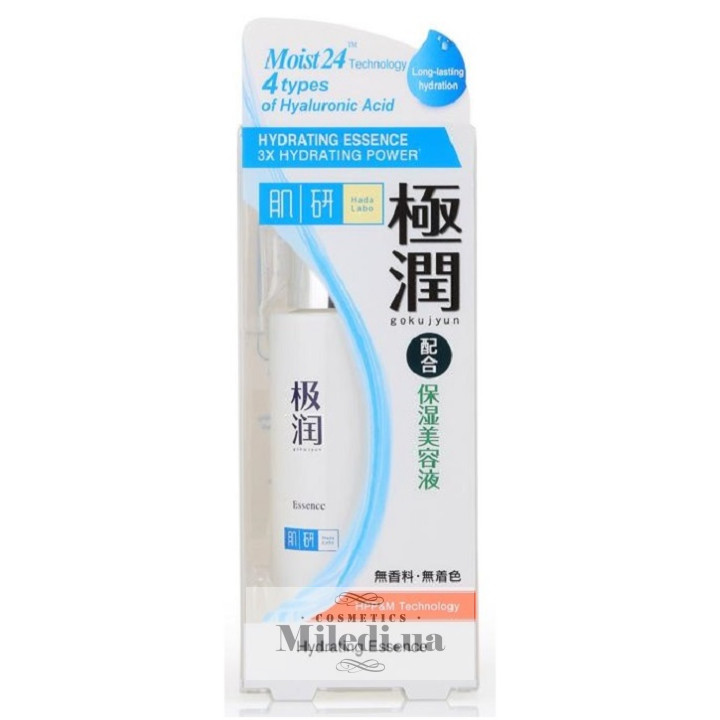 Зволожуюча гіалуронова есенція Hada Labo Rohto Gokujyun, 30 мл